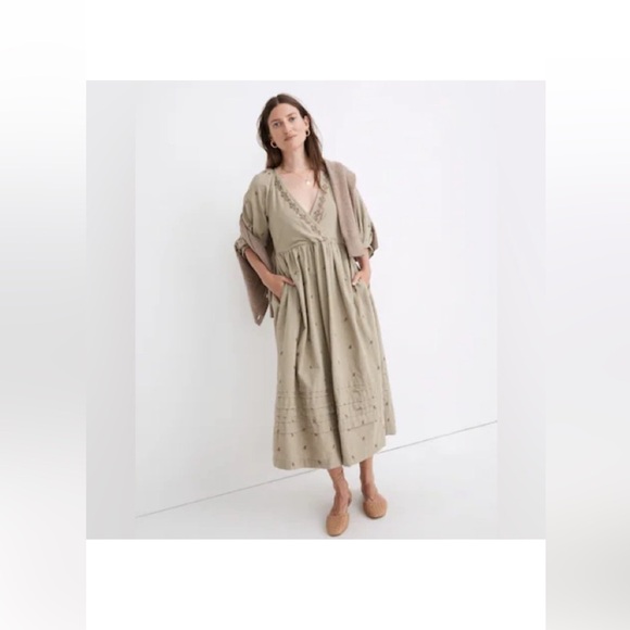 Madewell Marianna Embroidered Dress - Picture 4 of 4
